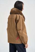 Parka donna Ushuaia corto cammello USHUAIA NC012FH235 AFTER LABEL 