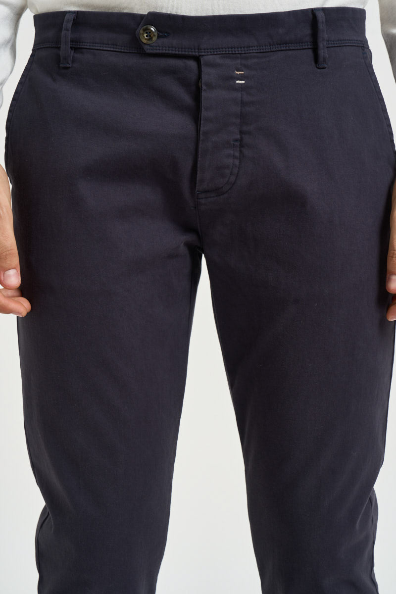 Pantalone uomo chino blu 2654 BELGRADOBLU ALTA TENSIONE 