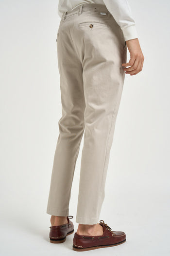 Pantalone uomo chino grigio chiaro - 4