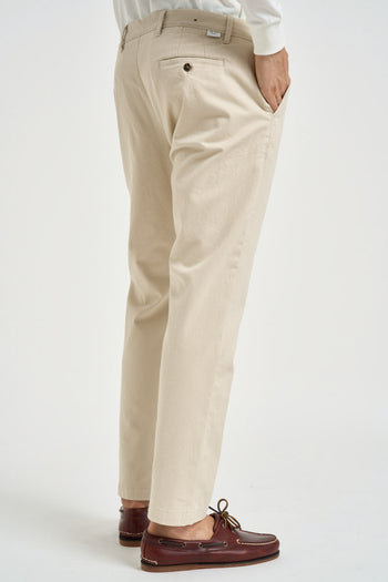 Pantalone uomo chino panna - 5