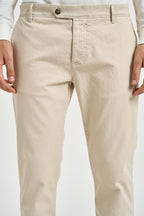 Pantalone uomo chino panna 2654 BELGRADOKASHA ALTA TENSIONE 