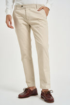 Pantalone uomo chino panna 2654 BELGRADOKASHA ALTA TENSIONE 