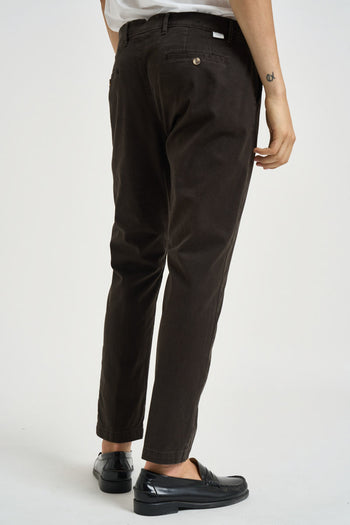 Pantalone uomo chino marrone - 4
