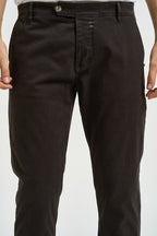 Pantalone uomo chino marrone 2654 BELGRADOMORO ALTA TENSIONE 
