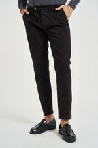 Pantalone uomo chino nero 2654 BELGRADONERO ALTA TENSIONE 