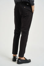 Pantalone uomo chino nero 2654 BELGRADONERO ALTA TENSIONE 