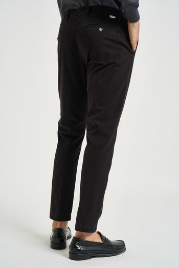 Pantalone uomo chino nero - 4