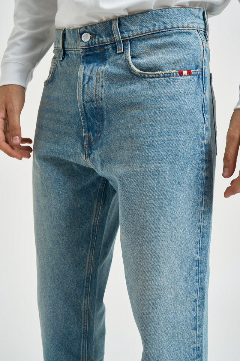 Jeans uomo Jeremiah in denim chiaro JEREMIAH SAND STONE AMISH 