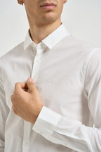 Camicia uomo regular bianca 8NZC31 ZN28Z1100 ARMANI EXCHANGE 