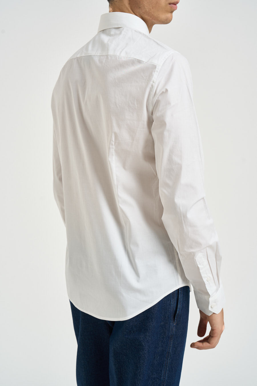 Camicia uomo regular bianca 8NZC31 ZN28Z1100 ARMANI EXCHANGE 