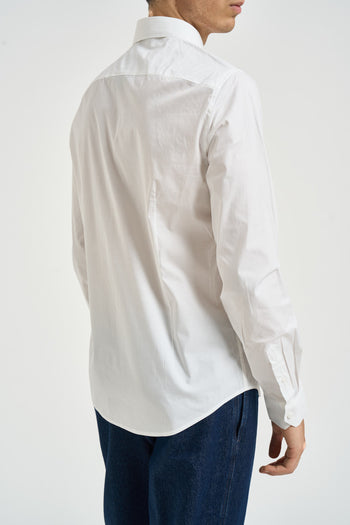 Camicia uomo regular bianca - 4