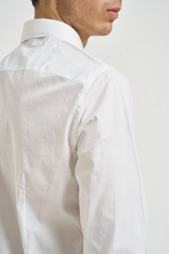 Camicia uomo regular bianca - 5