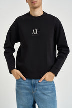 Felpa uomo girocollo nera XM000368 AF10818UC001 ARMANI EXCHANGE 