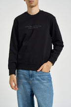 Felpa uomo girocollo nera XM001284 AF20934UC001 ARMANI EXCHANGE 