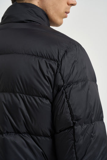 Piumino uomo con collo alto nero - 5