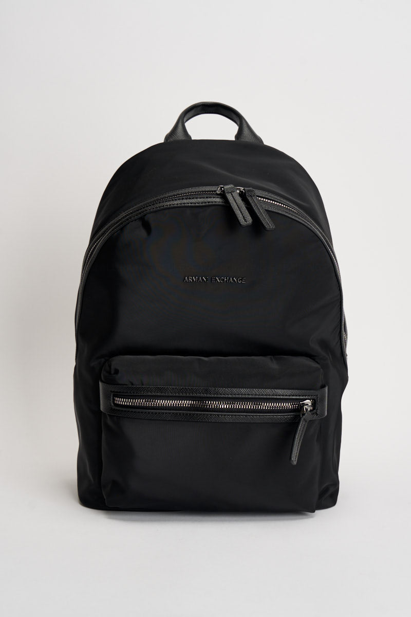 Zaino uomo in ecopelle nero XM001657 AF27131MC043 ARMANI EXCHANGE 
