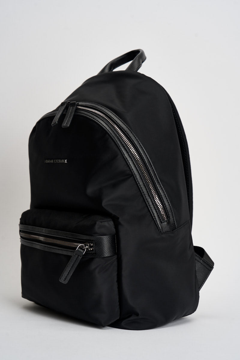 Zaino uomo in ecopelle nero XM001657 AF27131MC043 ARMANI EXCHANGE 
