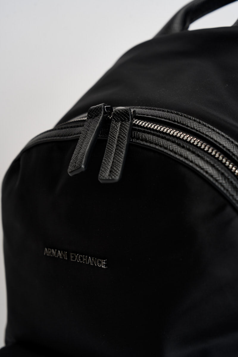 Zaino uomo in ecopelle nero XM001657 AF27131MC043 ARMANI EXCHANGE 