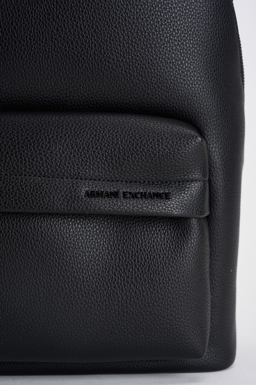 Zaino uomo nero ecopelle martellata XM003142 AF26651UC001 ARMANI EXCHANGE 
