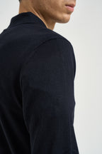 Polo uomo a maniche lunghe blu XM003569 AF28778UB101 ARMANI EXCHANGE 