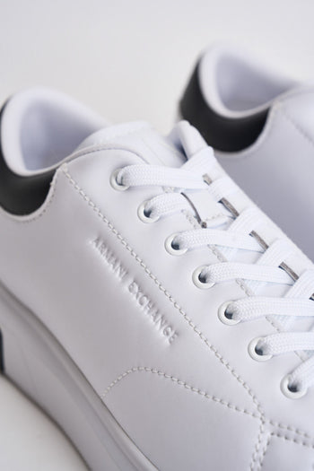 Sneakers uomo bianca e blu - 4