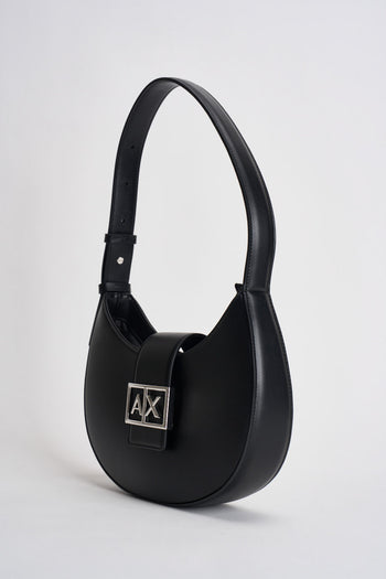 Borsa donna a spalla nera - 3