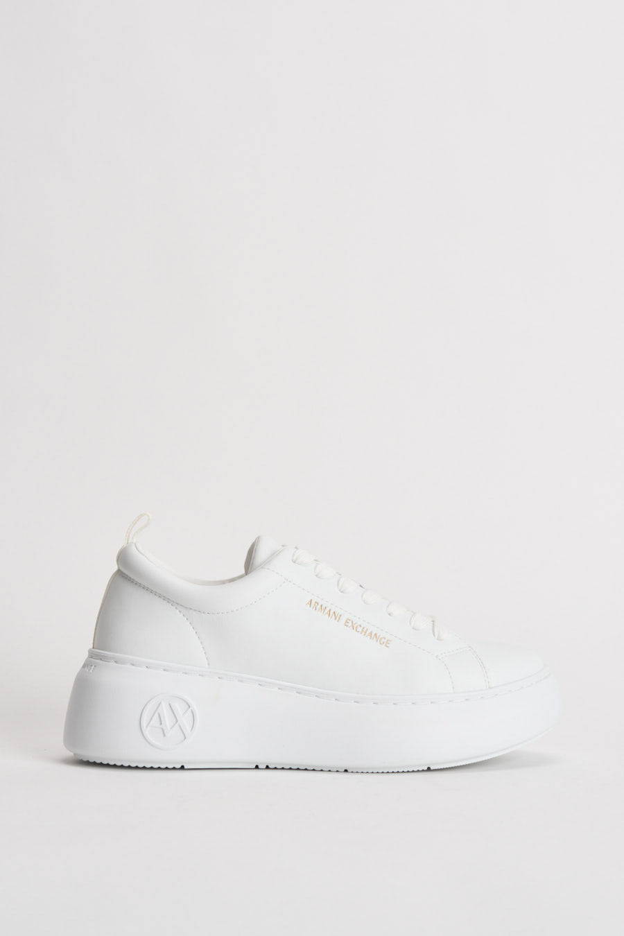 Sneakers donna platform bianche XW002790 AF11912U0002 ARMANI EXCHANGE 