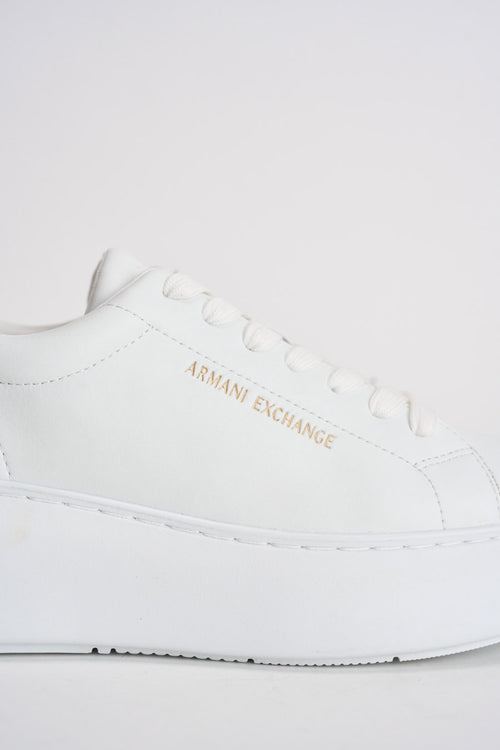 Sneakers donna platform bianche - 2