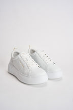 Sneakers donna platform bianche XW002790 AF11912U0002 ARMANI EXCHANGE 