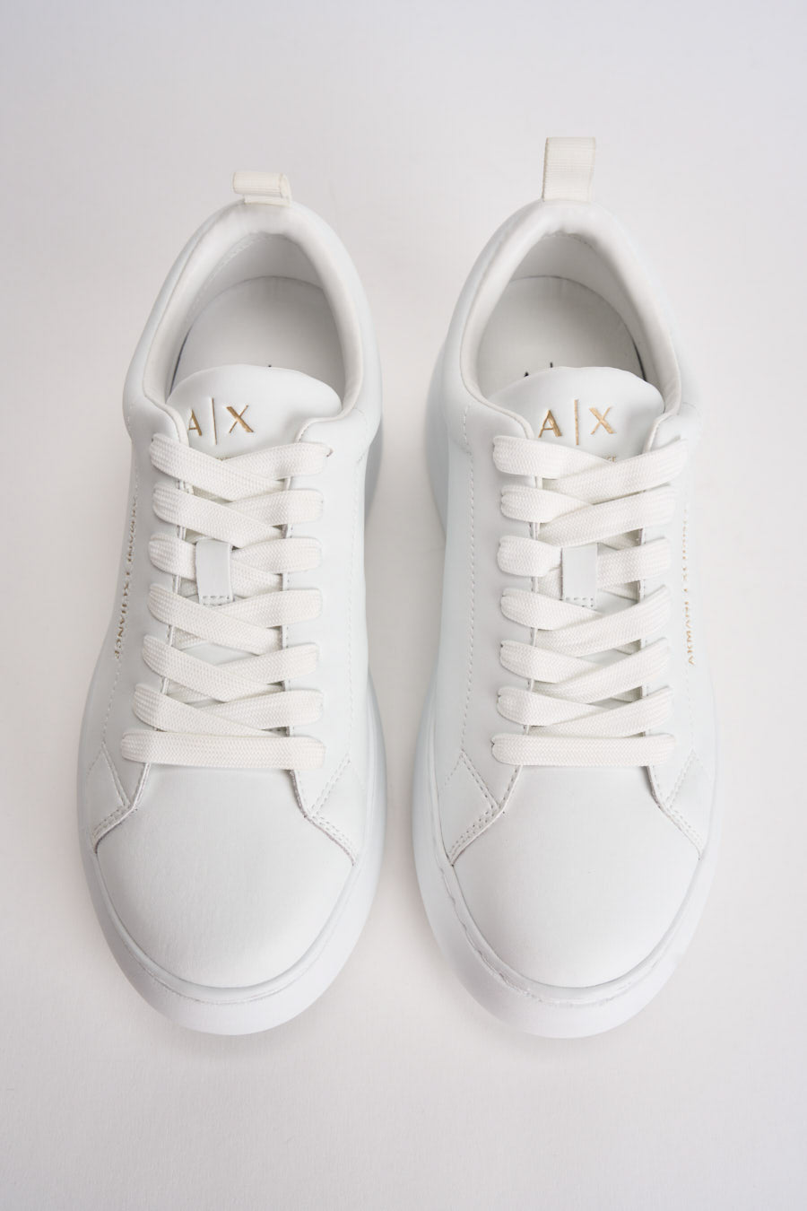 Sneakers donna platform bianche XW002790 AF11912U0002 ARMANI EXCHANGE 