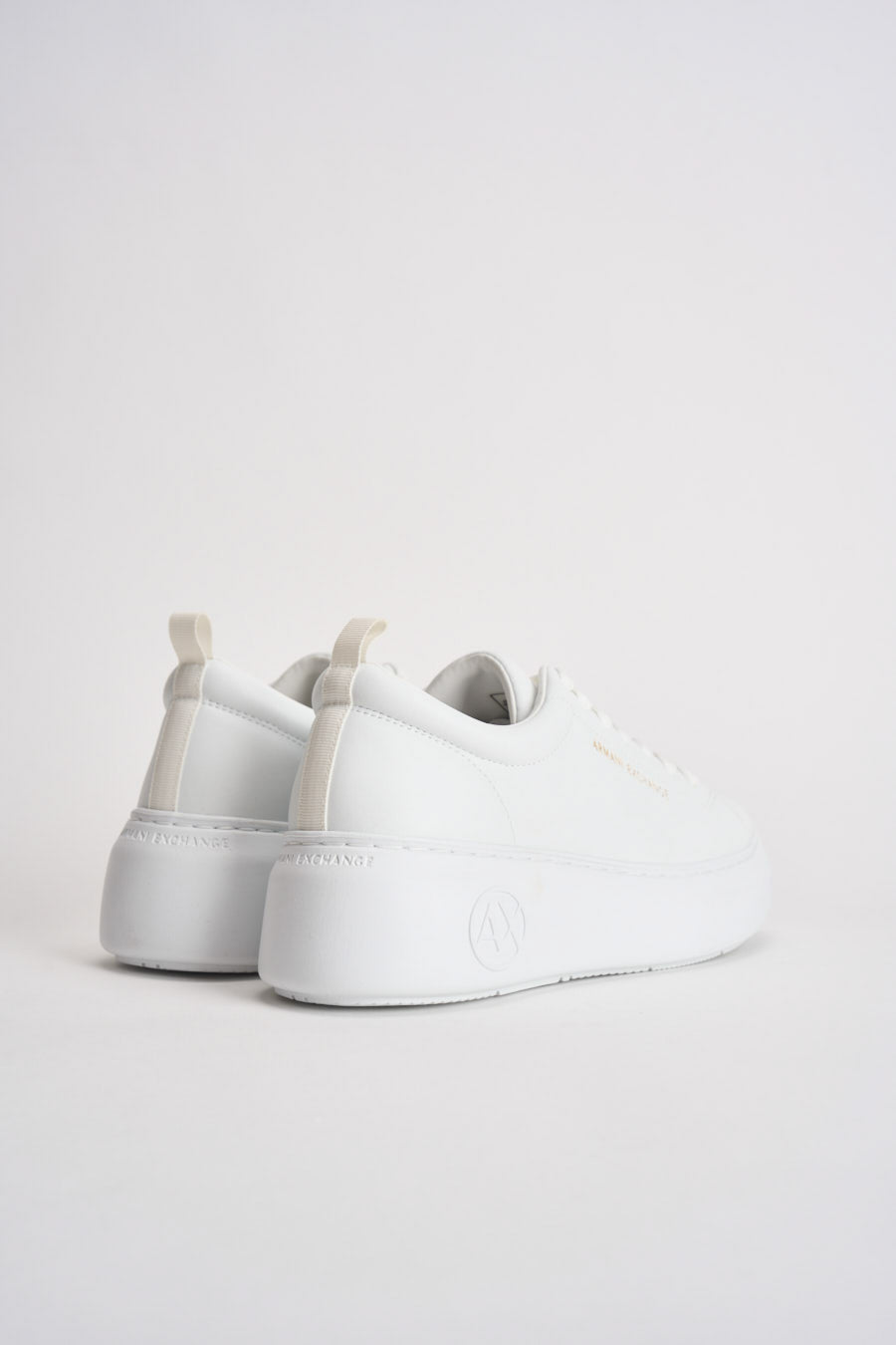 Sneakers donna platform bianche XW002790 AF11912U0002 ARMANI EXCHANGE 