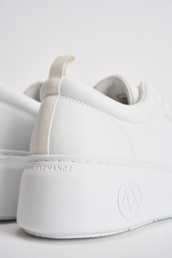 Sneakers donna platform bianche - 7