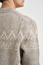 Maglione uomo girocollo beige mélange 465 EN02930 AT.P.CO 