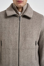 Bomber uomo Danny a spina di pesce beige DENNY JR25930 AT.P.CO 