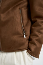 Giubbotto uomo in suede marrone SVEN MT7235 AT.P.CO 
