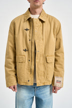 Giacca uomo con alamari giallo canarino THEO 3001190 AT.P.CO 