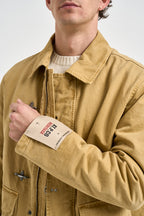 Giacca uomo con alamari giallo canarino THEO 3001190 AT.P.CO 
