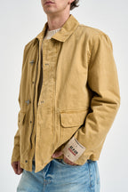 Giacca uomo con alamari giallo canarino THEO 3001190 AT.P.CO 