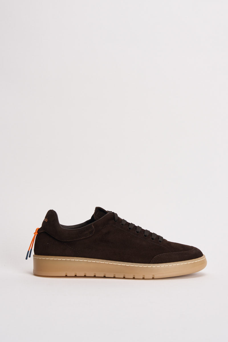 Sneakers uomo Giordan in suede marrone BU3355 GIORDANCAMOSCIOMORO BARRACUDA 
