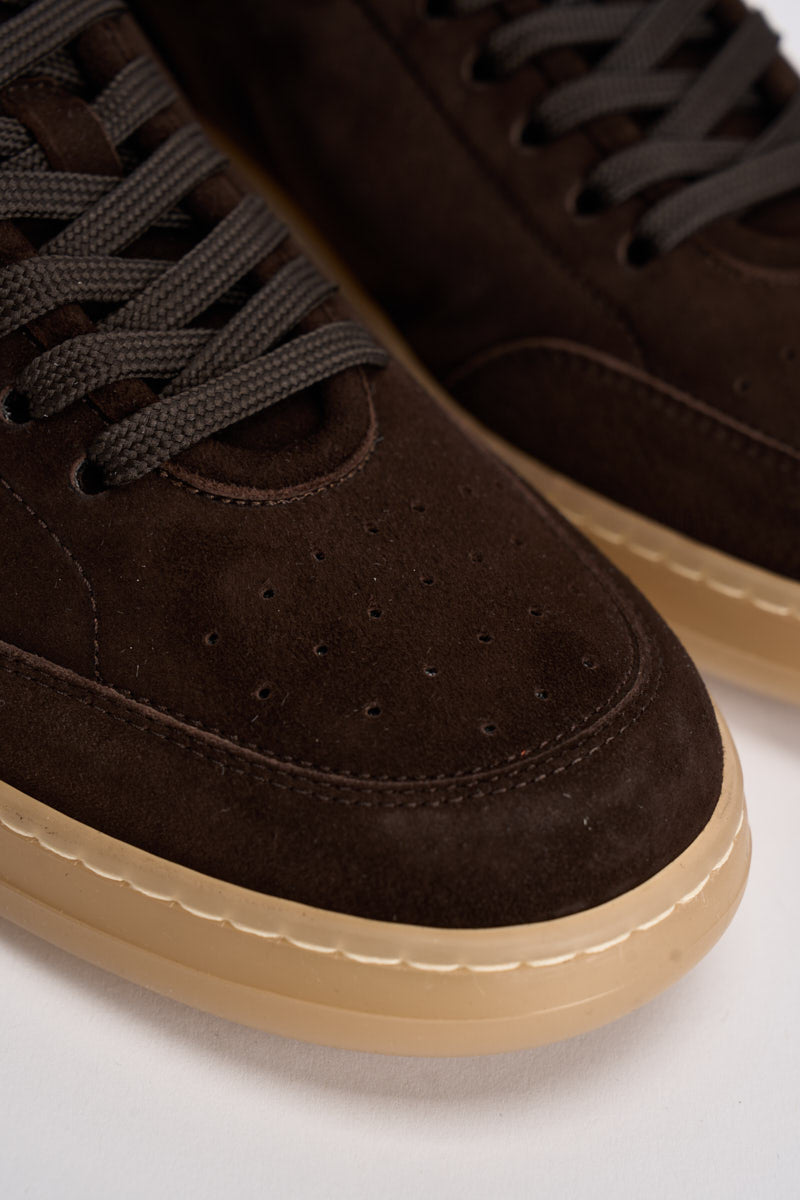 Sneakers uomo Giordan in suede marrone BU3355 GIORDANCAMOSCIOMORO BARRACUDA 