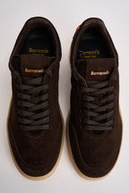 Sneakers uomo Giordan in suede marrone BU3355 GIORDANCAMOSCIOMORO BARRACUDA 