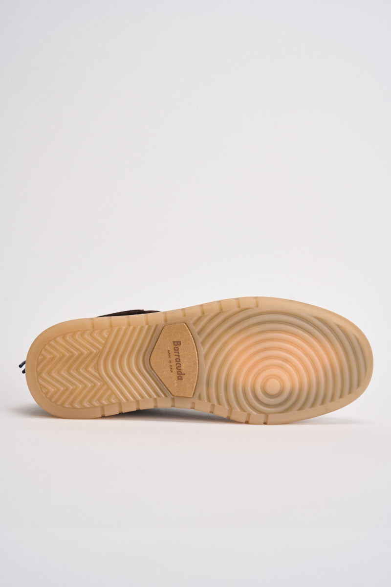 Sneakers uomo Giordan in suede marrone BU3355 GIORDANCAMOSCIOMORO BARRACUDA 