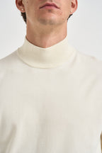Maglia uomo dolcevita panna 262042 173 BERNA 