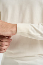 Maglia uomo dolcevita panna 262042 173 BERNA 