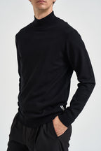 Maglia uomo dolcevita nera 262042 645 BERNA 