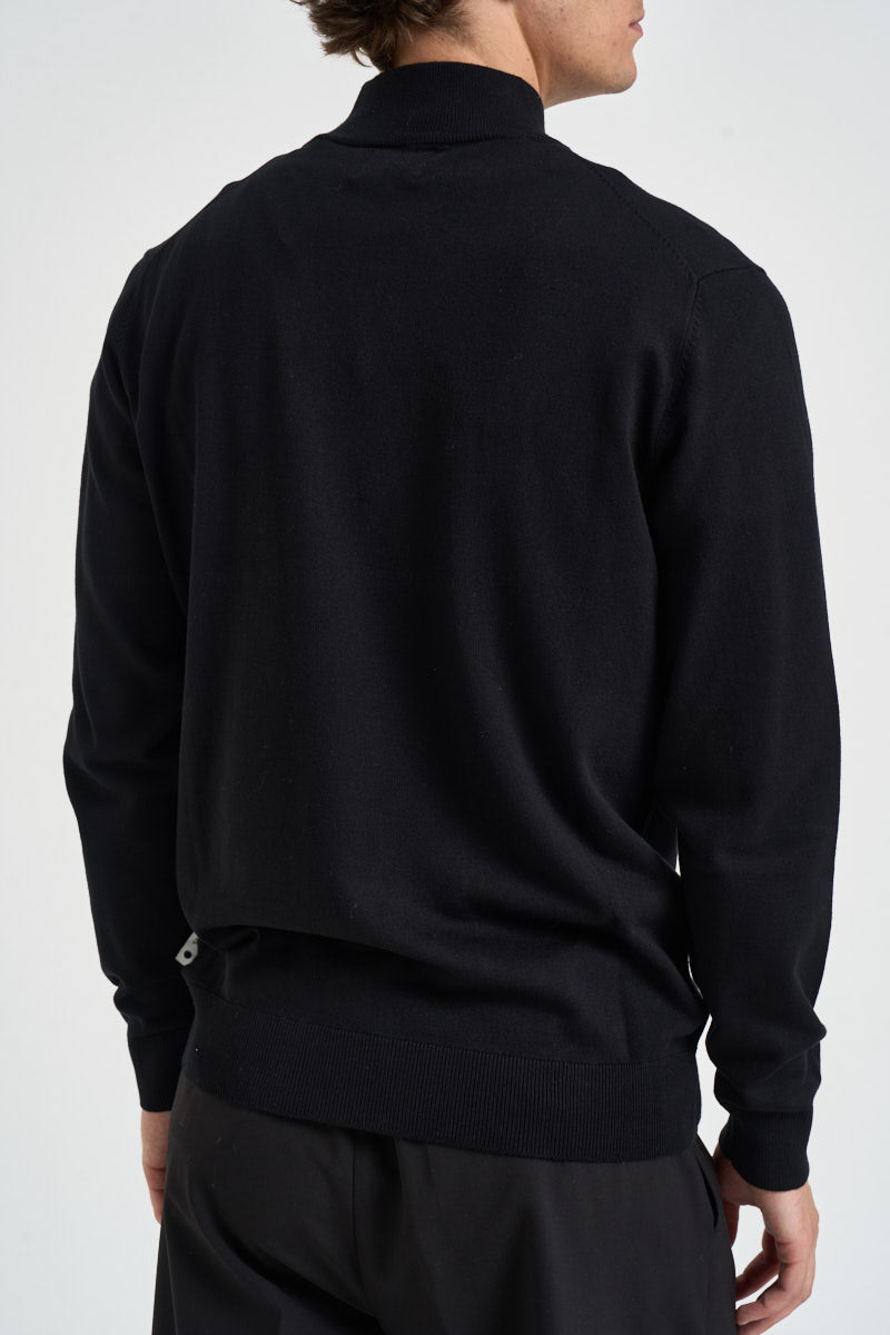 Maglia uomo dolcevita nera 262042 645 BERNA 
