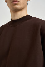 Felpa uomo girocollo marrone 262073 134 BERNA 