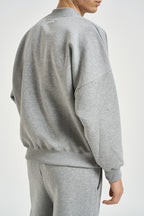 Felpa uomo girocollo grigio melange 262073 21 BERNA 