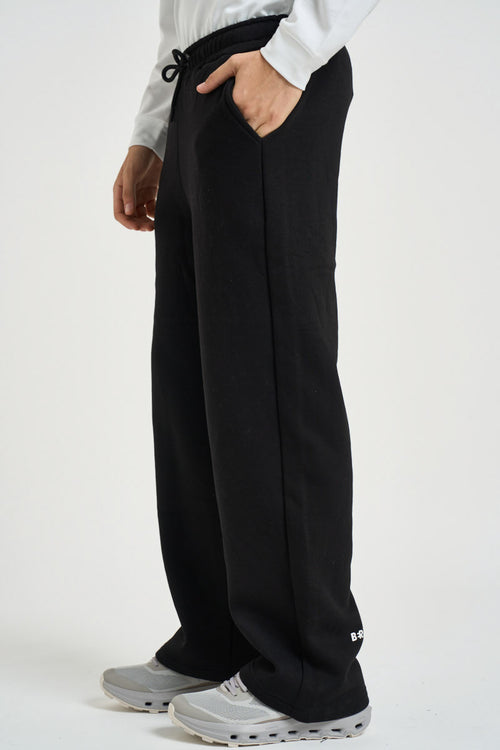 Pantalone uomo jogger nero - 2