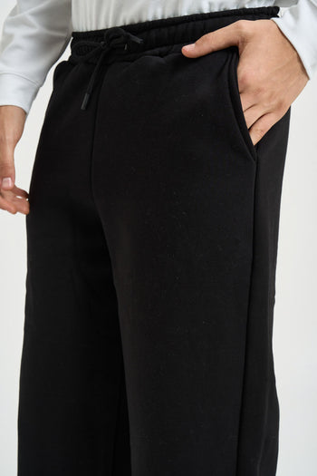 Pantalone uomo jogger nero - 5